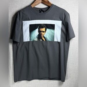 DUMBGOOD x Jurassic Park Dr. Ian Malcolm Portrait Tee Grey Size